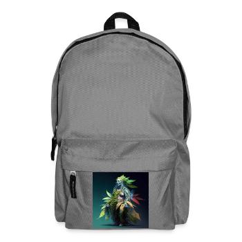 Personifikation des Waldes - Rucksack - Mittelgrau - Vorne