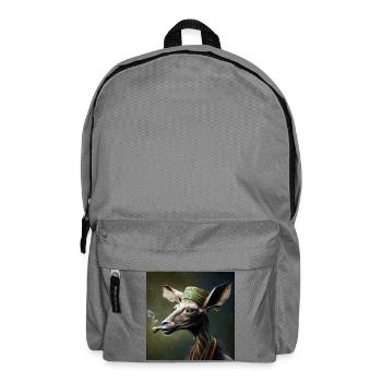 Cannabiche 04 ohne Typografie - Rucksack - Mittelgrau - Vorne
