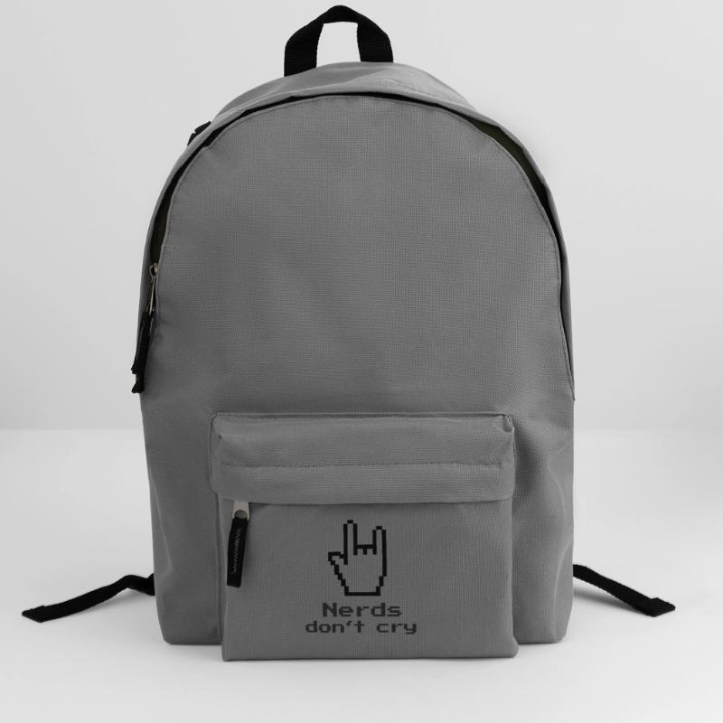 Nerds don't cry! nerdy, IT, EDP, Programmer Backpack