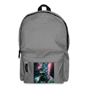 Portrait elektrik 04 - Sac à dos - gris éléphant - Devant