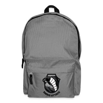 SNAKE ATTACK - Backpack - elephant grey - Front