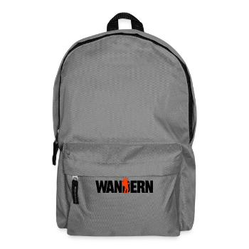 Bergwandern Wandern Berggipfel Statement Wanderer - Rucksack - Mittelgrau - Vorne