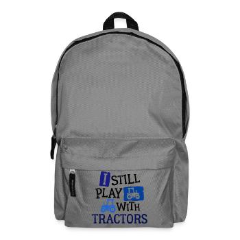 Vehicle Agricultural Machinery Tractor Statement Tractor - Backpack - elephant grey - Front