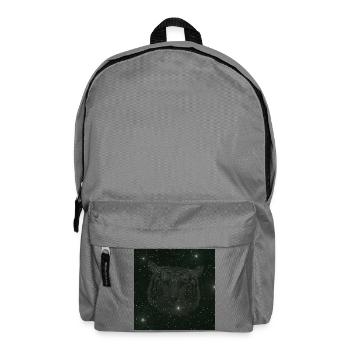 originelle Raubkatzen shirts, weißer bengal Tiger - Rucksack - Mittelgrau - Vorne