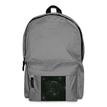 originelle geschenke, Labradorkopf nachtmuster - Rucksack - Mittelgrau - Vorne