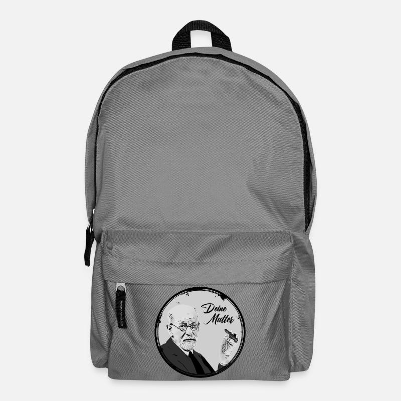 Deine Mutter Freud - Rucksack - Mittelgrau