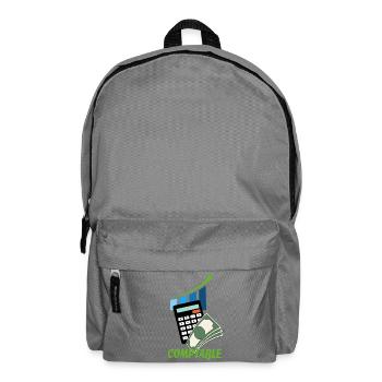 Accountant - Backpack - elephant grey - Front