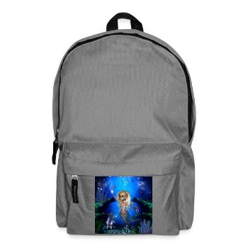 Douce petite sirène - Sac à dos - gris éléphant - Devant