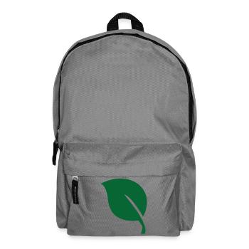 Feuille feuille - Sac à dos - gris éléphant - Devant