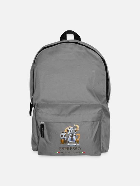 Espresso Italien Design - Rucksack - Mittelgrau
