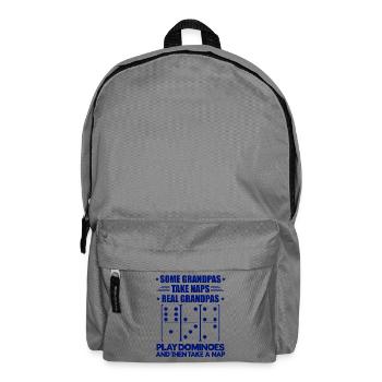 Domino Design - Rucksack - Mittelgrau - Vorne