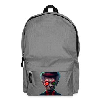 funky alien 04 - Sac à dos - gris éléphant - Devant