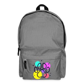 Animaux domestiques, Chien, Animal préféré, Chat, Jouet en peluche - Sac à dos - gris éléphant - Devant