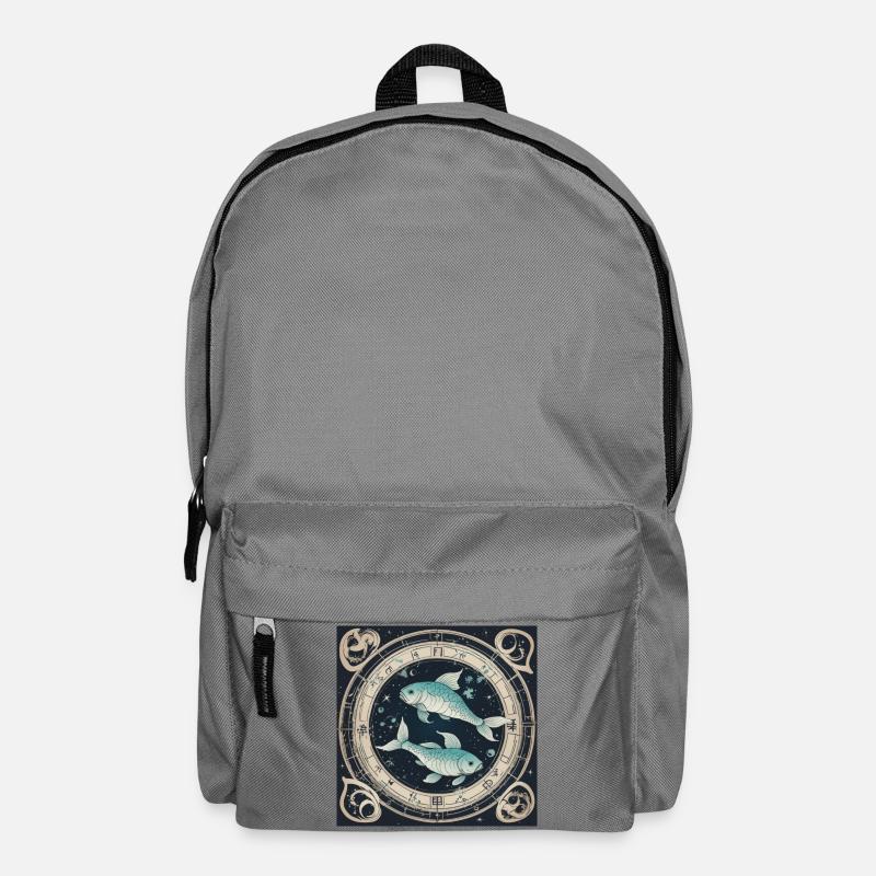 Zodiac Pisces - Rucksack - Mittelgrau