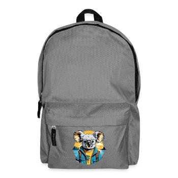 Coucher de soleil d’aventure côtière Koala - Sac à dos - gris éléphant - Devant