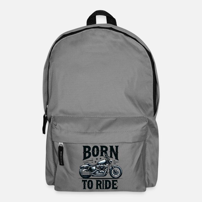 Né pour rouler - Sac à dos - gris éléphant
