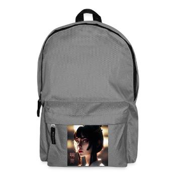 AKEMI Radiant Beauty - Backpack - elephant grey - Front