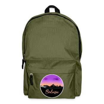 Lake Constance Fineline Skyline - Backpack - olive green - Front