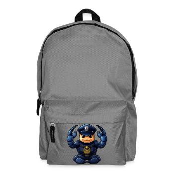 Policier Scorpion - Sac à dos - gris éléphant - Devant