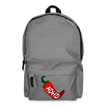 NEUORDIVERSITY ADHD PEPERONI - Backpack - elephant grey - Front