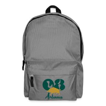 Ardennen - Rucksack - Mittelgrau - Vorne