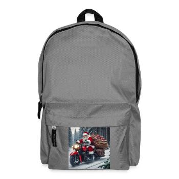 Weihnachts Design 3 - Rucksack - Mittelgrau - Vorne