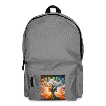 Tree of Life - Backpack - elephant grey - Front