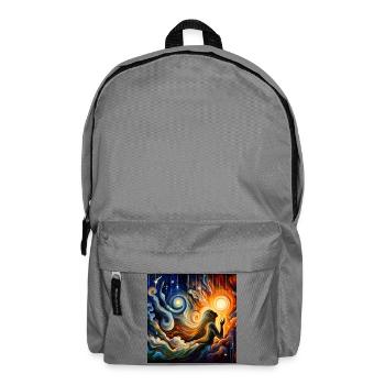 Starry Sky - Backpack - elephant grey - Front