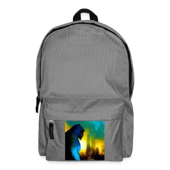 Gorilla 01 - Backpack - elephant grey - Front