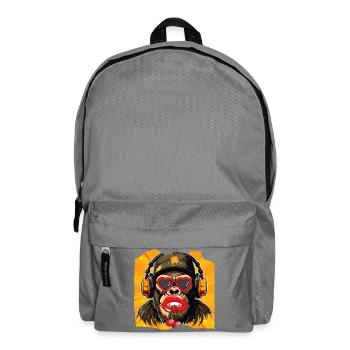 Monkey & Cherry - Backpack - elephant grey - Front