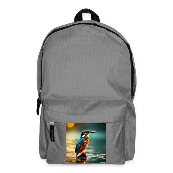 Eisvogel - Rucksack - Mittelgrau - Vorne