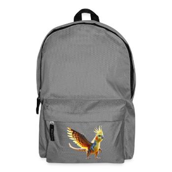 Nymphendino (01) - Backpack - elephant grey - Front