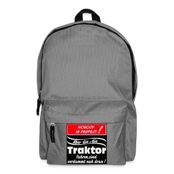 Tractor ,Tractor ,Agricultural Machinery Nobody Tractor (25) - Backpack - elephant grey - Front