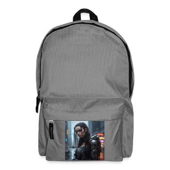 Regenstadt Cyborg Damenlook - Rucksack - Mittelgrau - Vorne