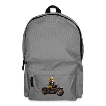 Duck Biker  - Backpack - elephant grey - Front