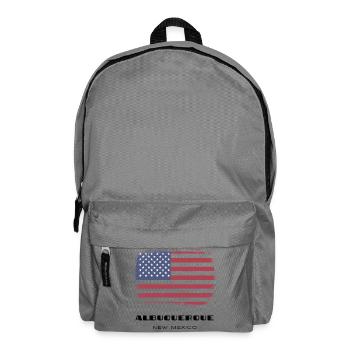 Albuquerque, New Mexico, USA - Rucksack - Mittelgrau - Vorne