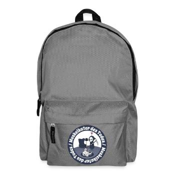 Muskelkater des Todes - Rucksack - Mittelgrau - Vorne