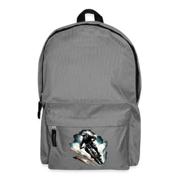 MTB Mountain Biking Mountain Bike Gift - Backpack - elephant grey - Front