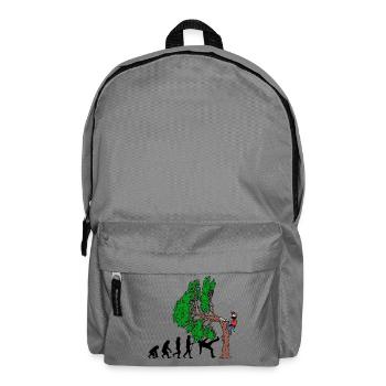 Tree Evolution Wood Lumberjack Lumberjack Forest - Backpack - elephant grey - Front