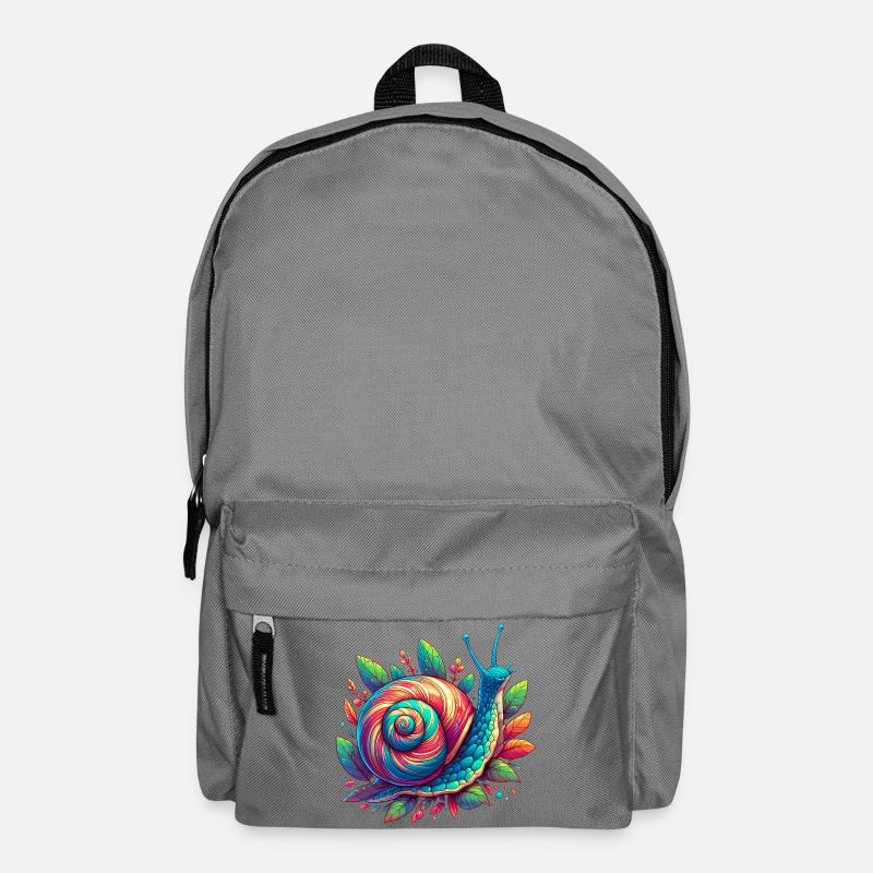 Schnecke - Rucksack - Mittelgrau