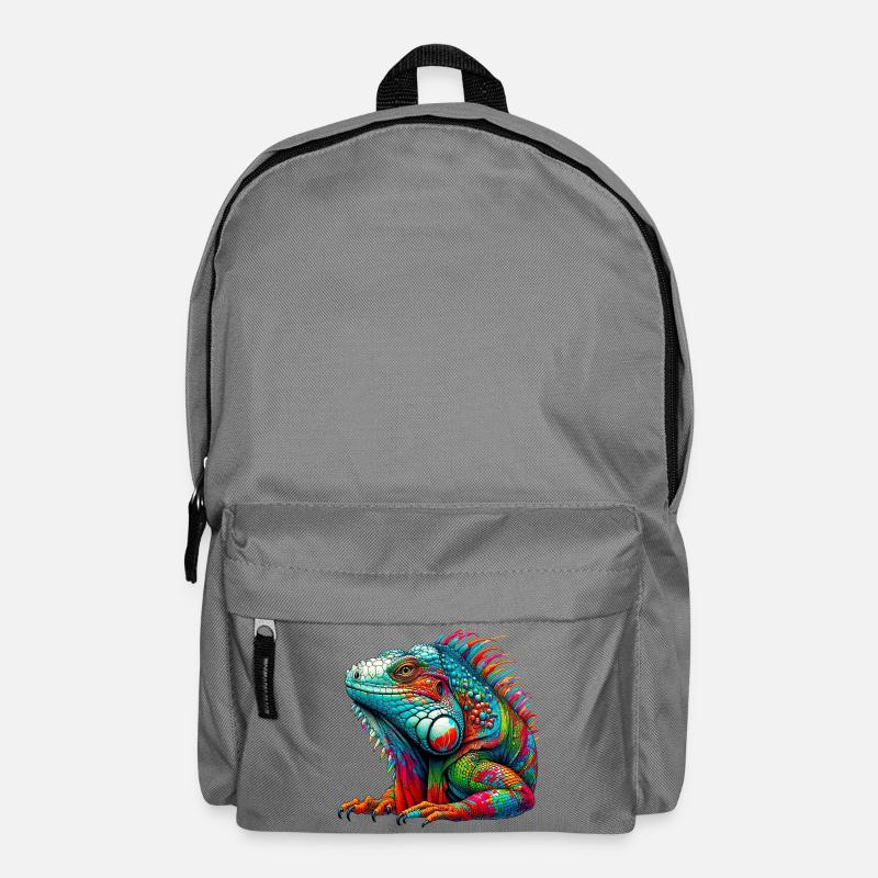 Leguan - Rucksack - Mittelgrau