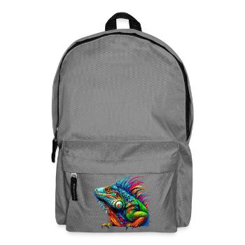 Leguan - Rucksack - Mittelgrau - Vorne