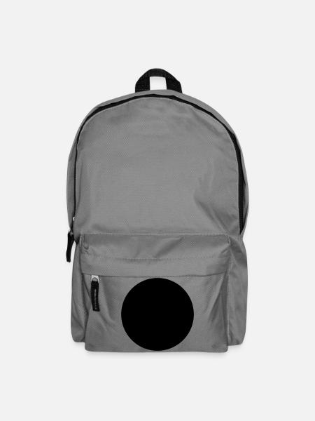 Punkt Kreisfläche - Rucksack - Mittelgrau