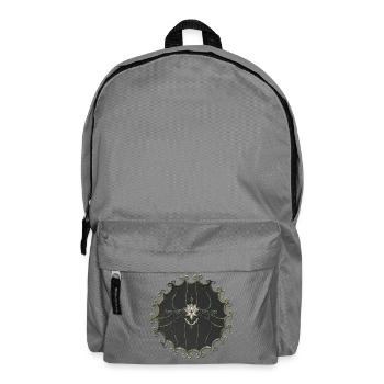 Superbe et élégante fleur de lotus. - Sac à dos - gris éléphant - Devant