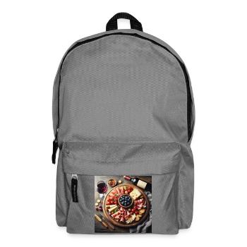 Jambon serrano et fromage - Sac à dos - gris éléphant - Devant