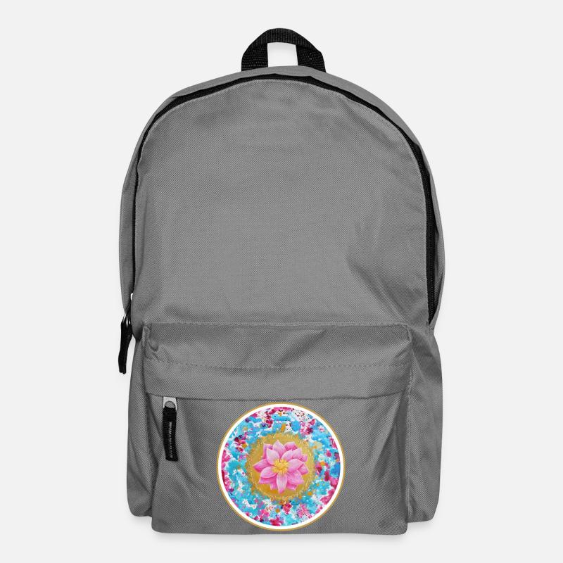 Seelen Lotus - Sonja Ariel von Staden - Rucksack - Mittelgrau
