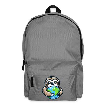 Embrace the Earth Sloth - Backpack - elephant grey - Front
