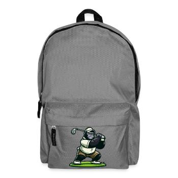 Golf-Gorilla - Rucksack - Mittelgrau - Vorne