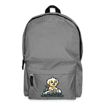 Adventure Pup: The Nautical Explorer - Backpack - elephant grey - Front