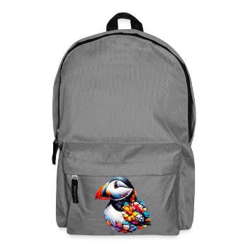 Puffin - Backpack - elephant grey - Front